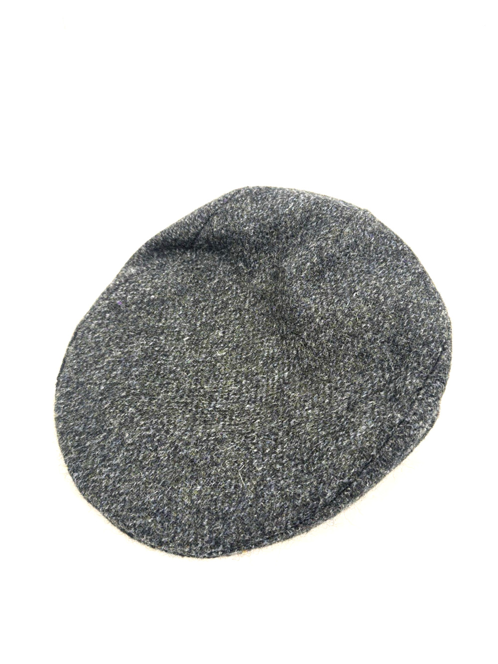 Grey Eddie Bauer Classic Cabbie Harris Tweed Cap Size Large Thinsulate